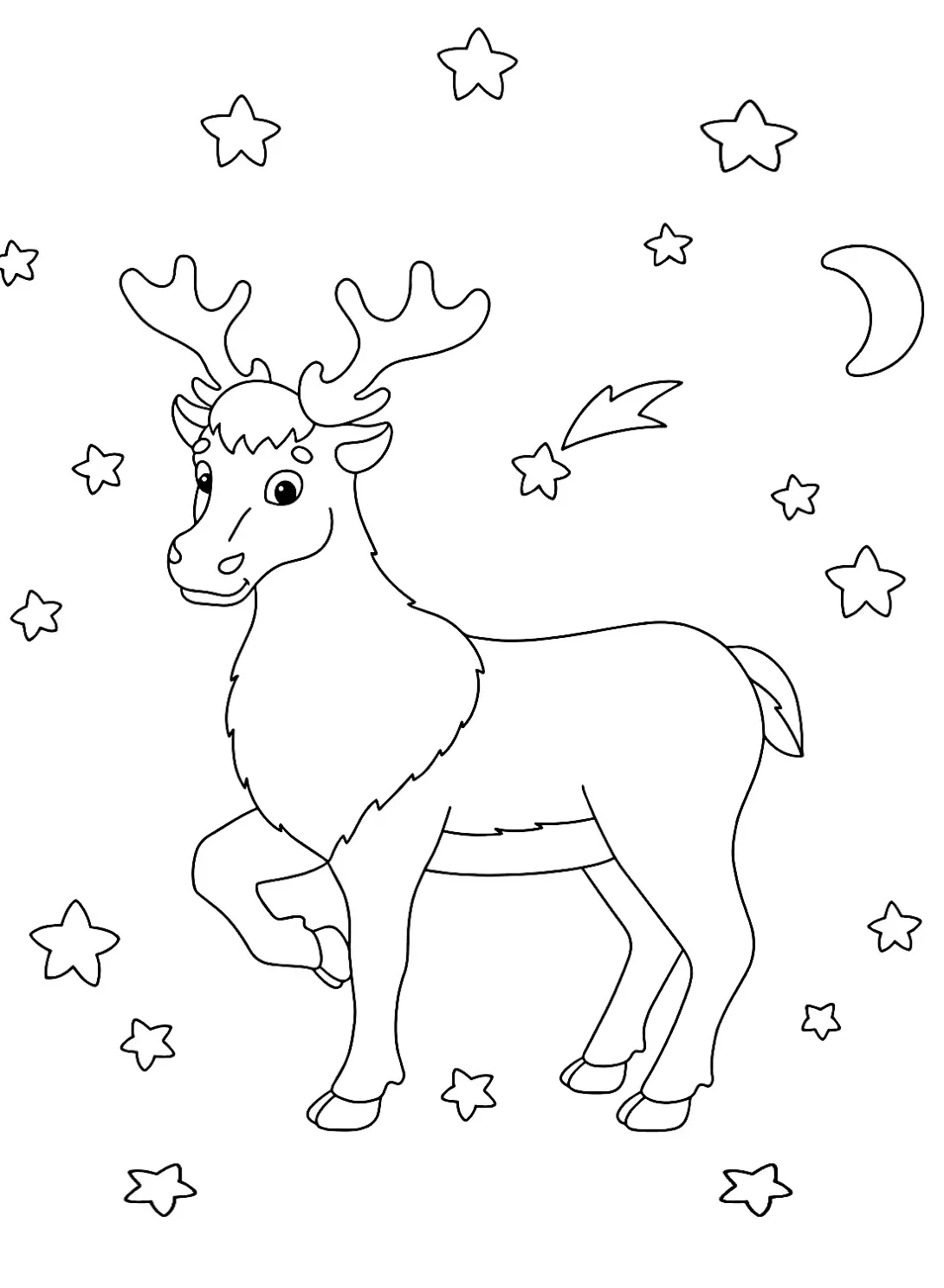 Dibujos para colorear e imprimir Deer