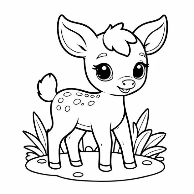 Dibujos para colorear e imprimir Deer