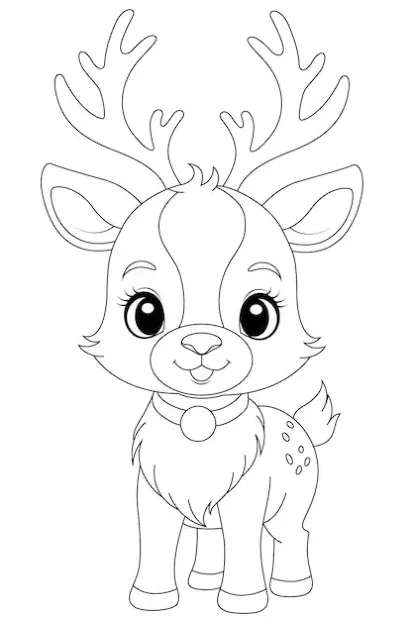 Dibujos para colorear e imprimir Deer