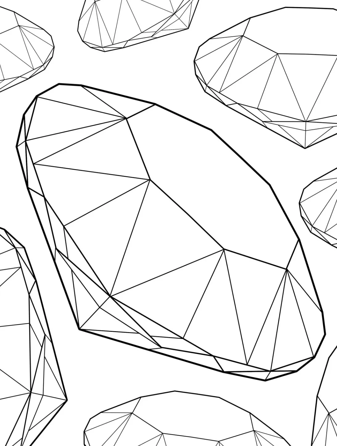 Dibujos para colorear e imprimir Diamond