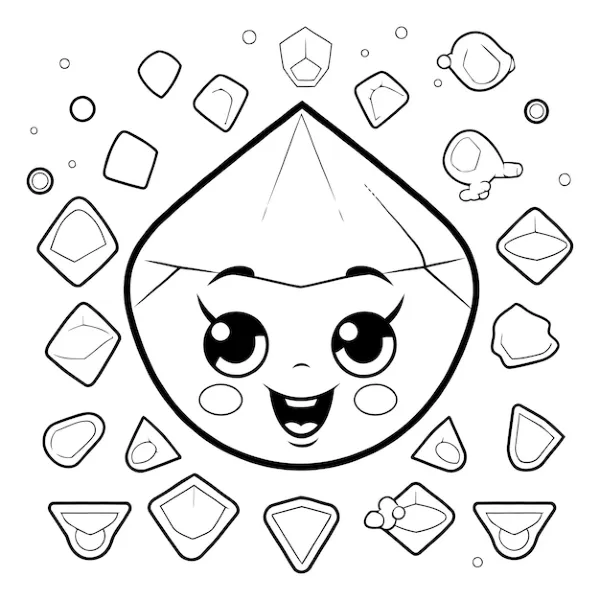 Dibujos para colorear e imprimir Diamond