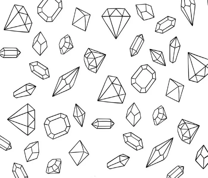 Dibujos para colorear e imprimir Diamond