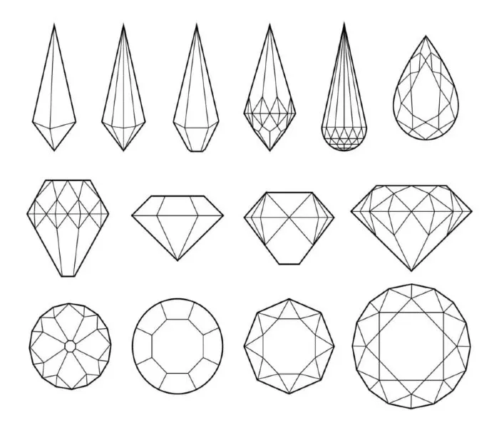 Dibujos para colorear e imprimir Diamond