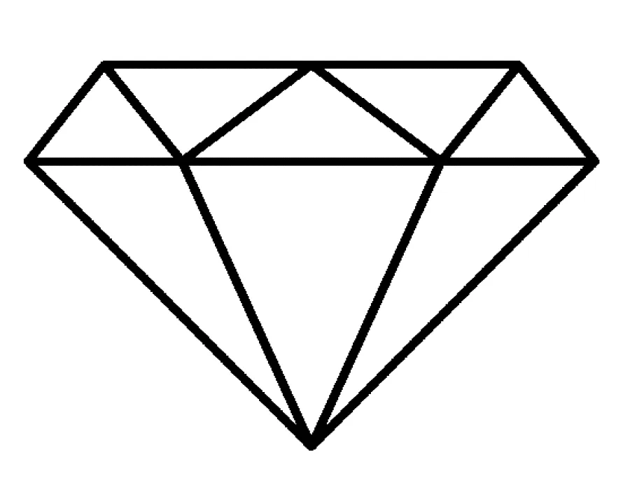 Dibujos para colorear e imprimir Diamond