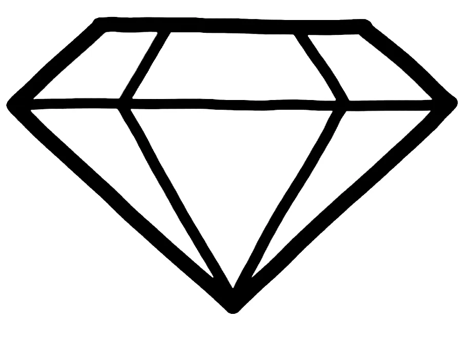 Dibujos para colorear e imprimir Diamond