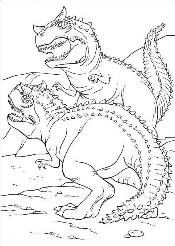 Dibujos para colorear e imprimir Dinosaurs