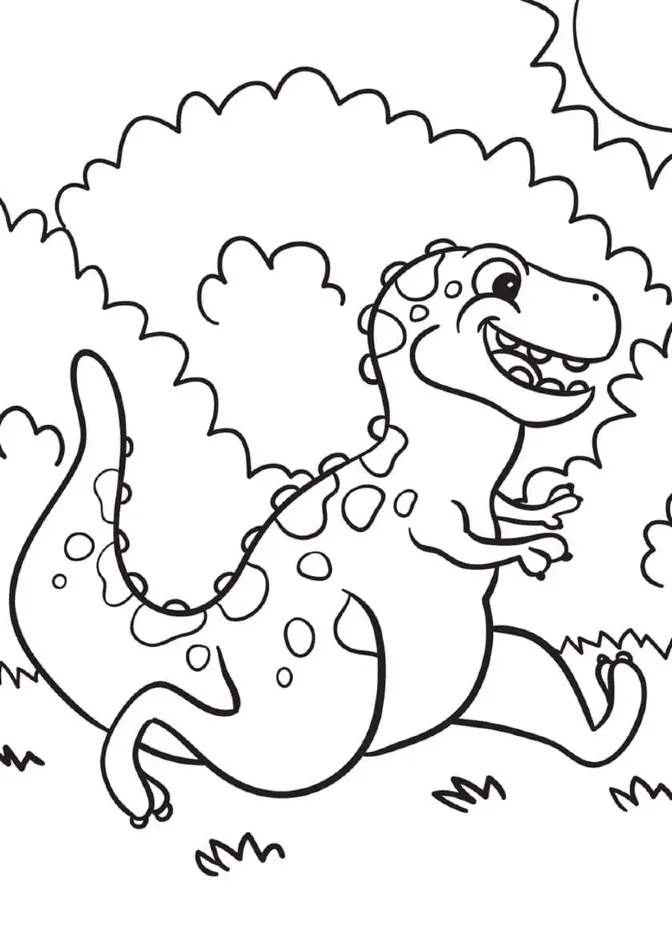 Dibujos para colorear e imprimir Dinosaurs