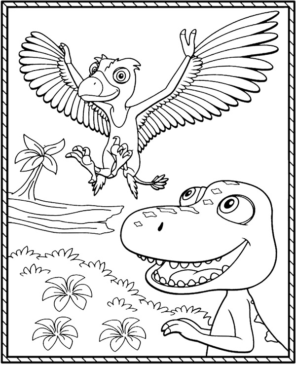 Dibujos para colorear e imprimir Dinosaurs