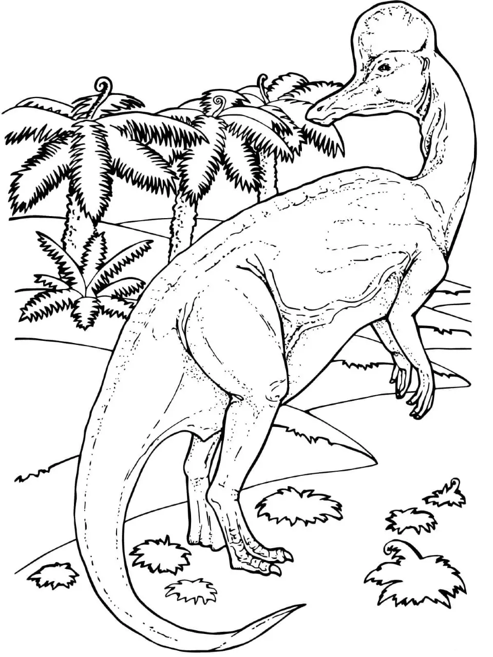 Dibujos para colorear e imprimir Dinosaurs