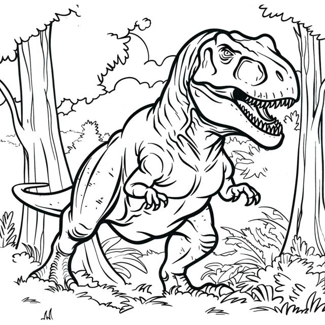 Dibujos para colorear e imprimir Dinosaurs