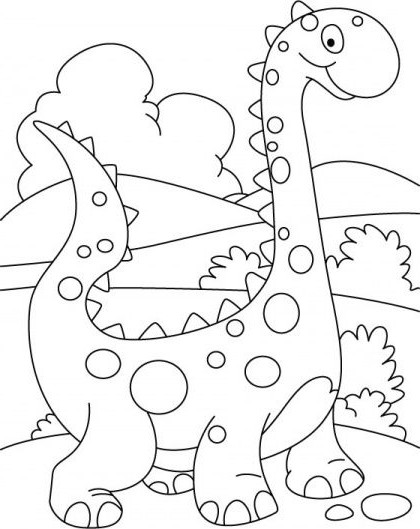 Dibujos para colorear e imprimir Dinosaurs