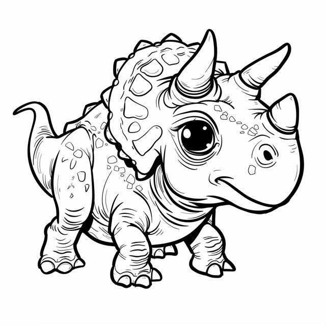 Dibujos para colorear e imprimir Dinosaurs