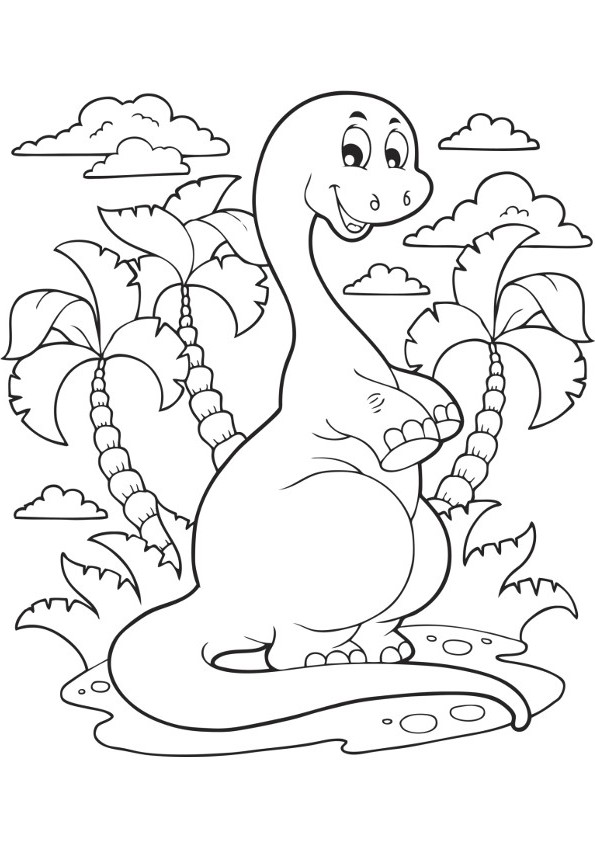 Dibujos para colorear e imprimir Dinosaurs