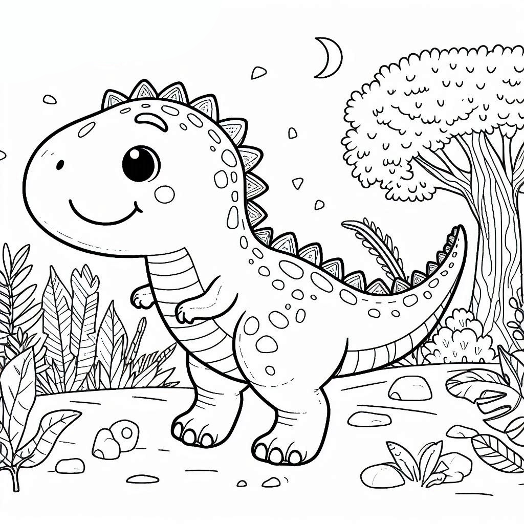 Dibujos para colorear e imprimir Dinosaurs