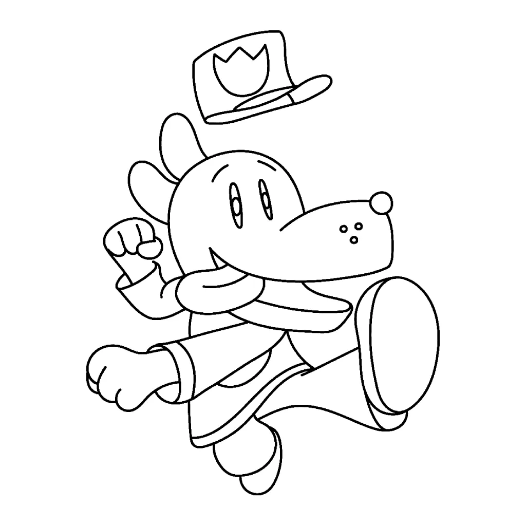 Dog Man coloring pages 12