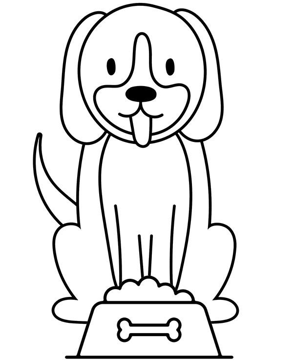 Dibujos para colorear e imprimir Dogs