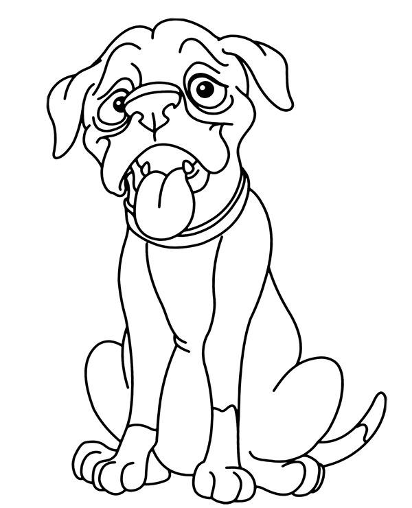 Dibujos para colorear e imprimir Dogs