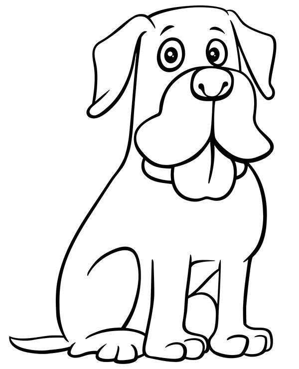 Dibujos para colorear e imprimir Dogs