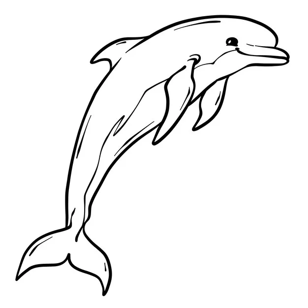 Dibujos para colorear e imprimir Dolphin