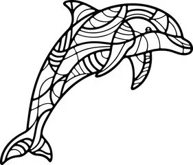 Dibujos para colorear e imprimir Dolphin