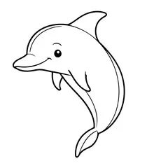 Dibujos para colorear e imprimir Dolphin