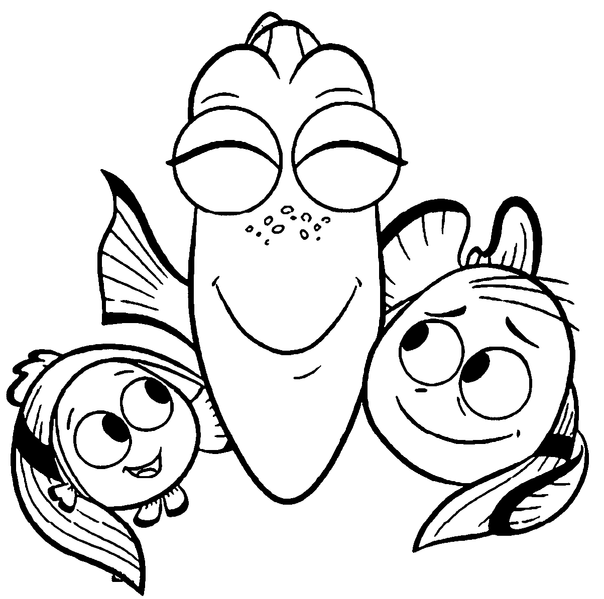 Dibujos para colorear e imprimir Dory