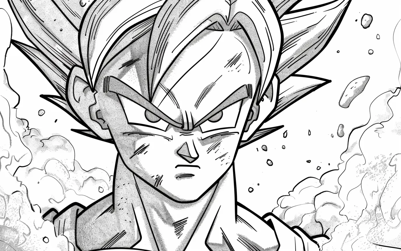 Dibujos para colorear e imprimir Dragon Ball Z