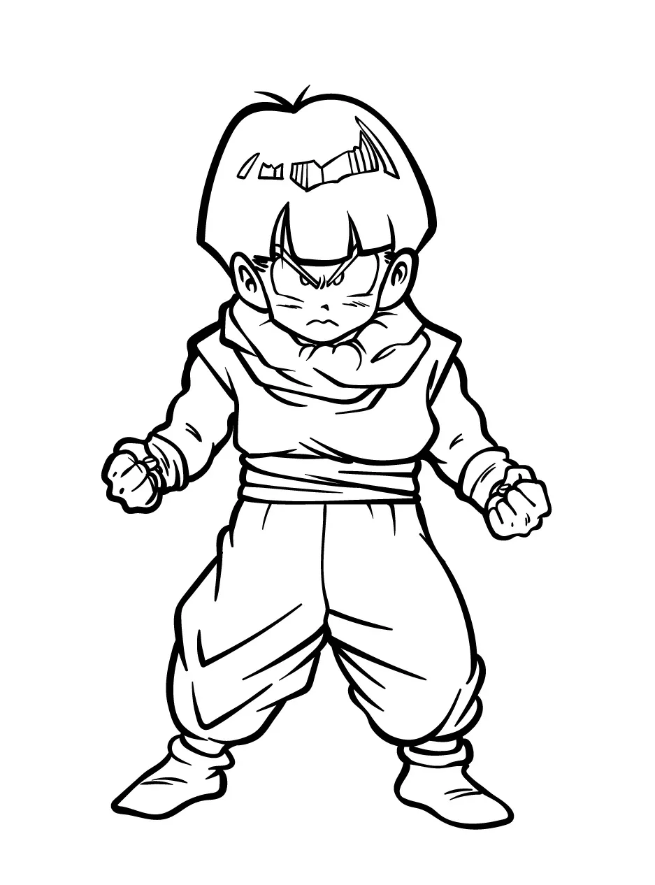 Dibujos para colorear e imprimir Dragon Ball Z