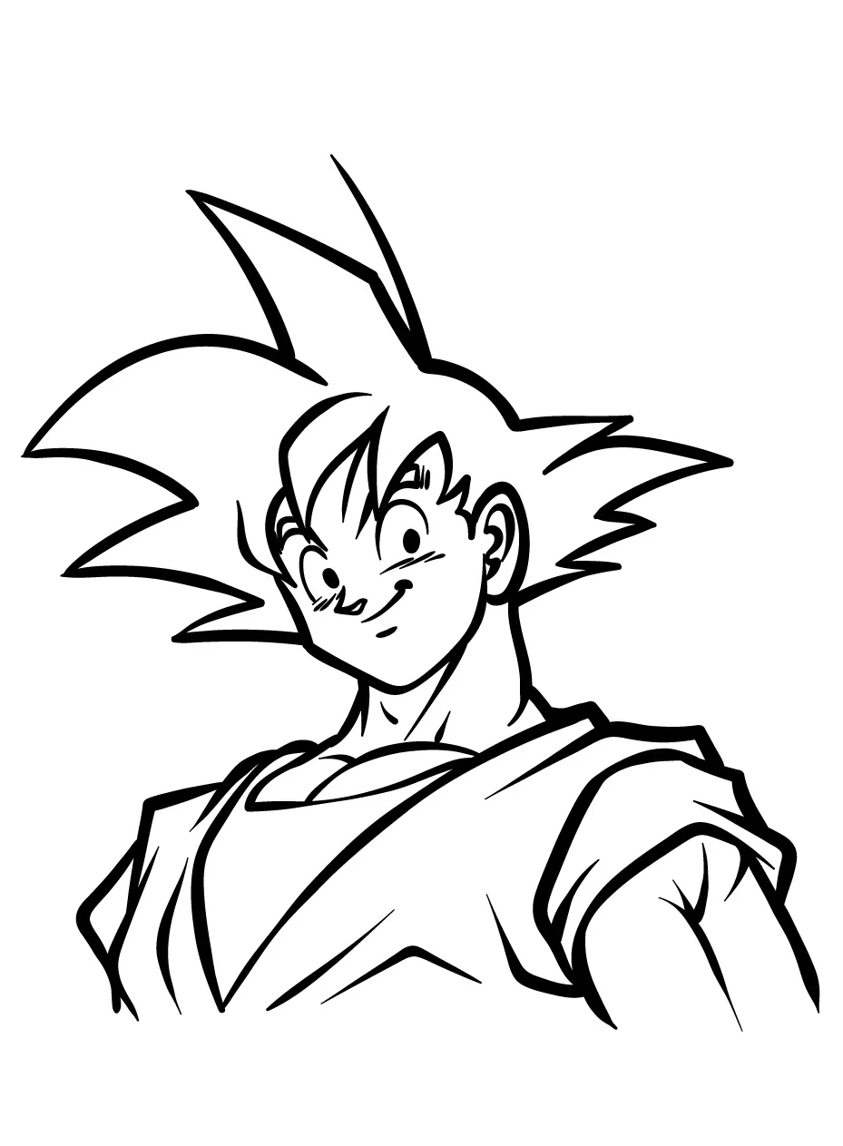 Dibujos para colorear e imprimir Dragon Ball Z