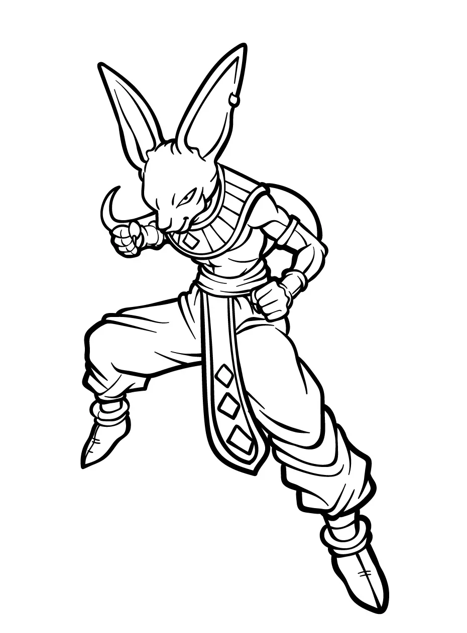 Dibujos para colorear e imprimir Dragon Ball Z