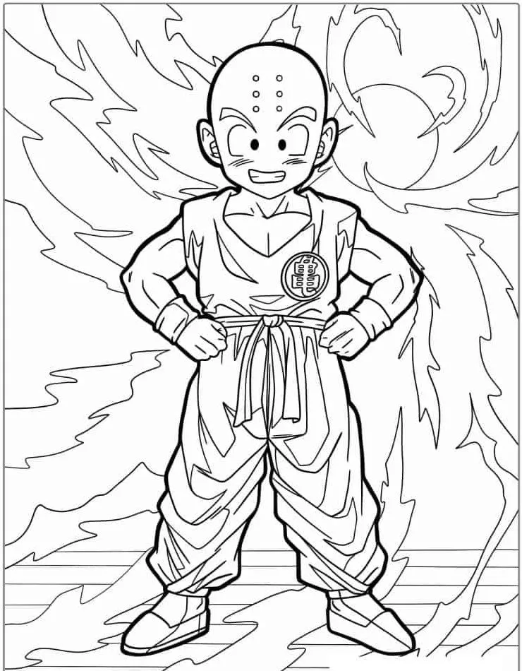 Dibujos para colorear e imprimir Dragon Ball Z