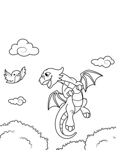 Dibujos para colorear e imprimir Dragons