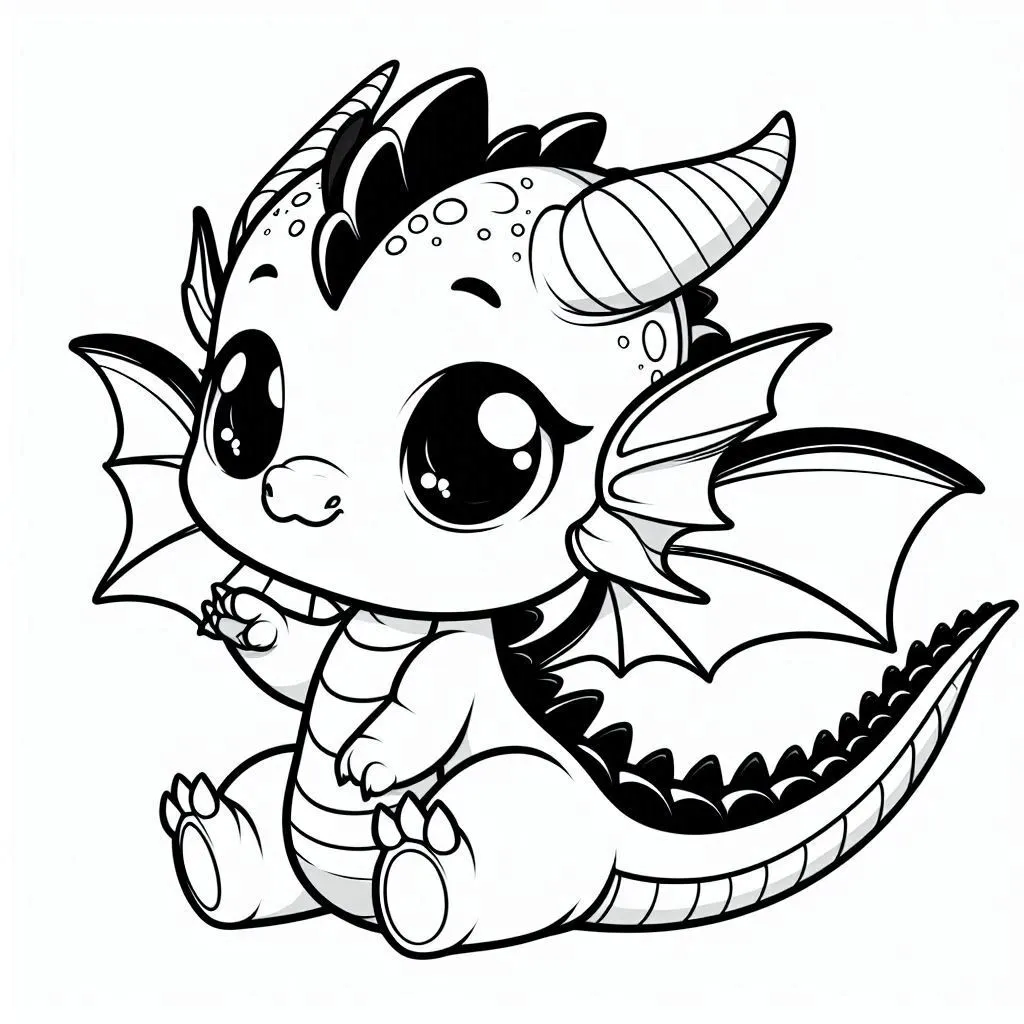 Dibujos para colorear e imprimir Dragons