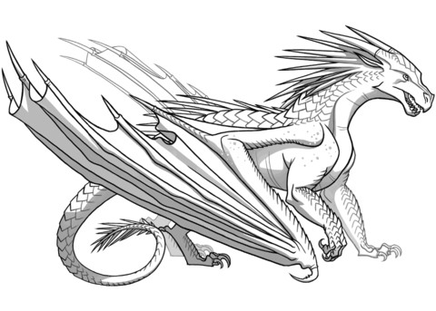 Dibujos para colorear e imprimir Dragons