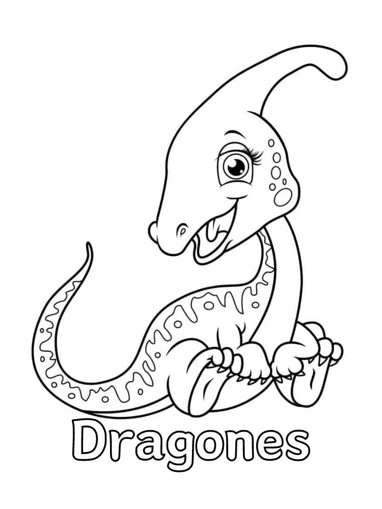 Dibujos para colorear e imprimir Dragons