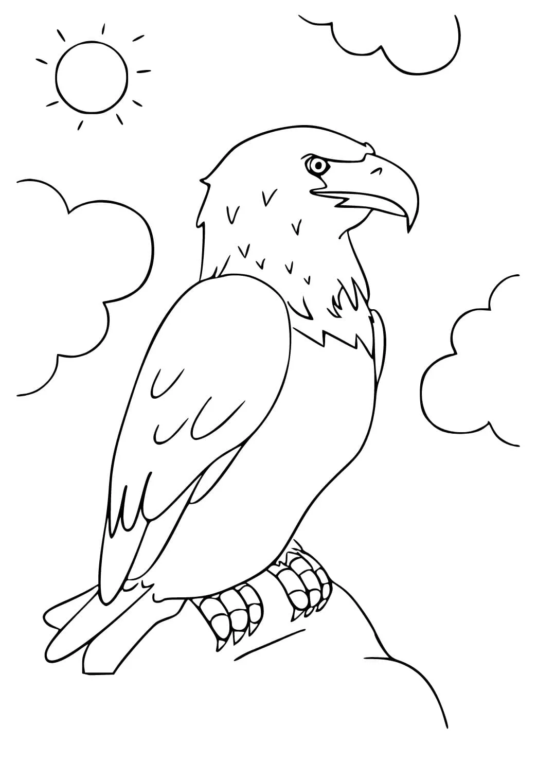 Dibujos para colorear e imprimir Eagles