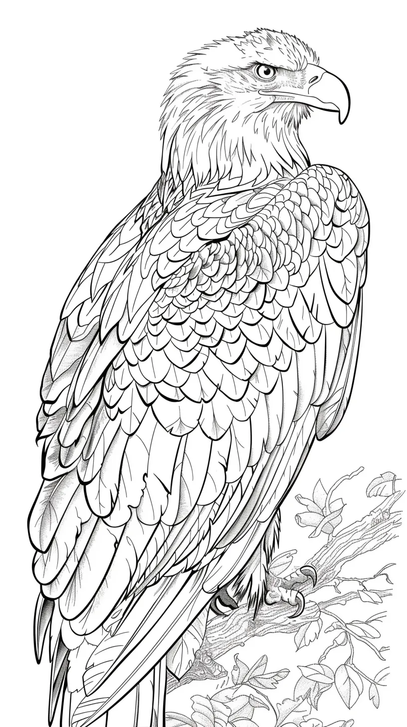 Dibujos para colorear e imprimir Eagles