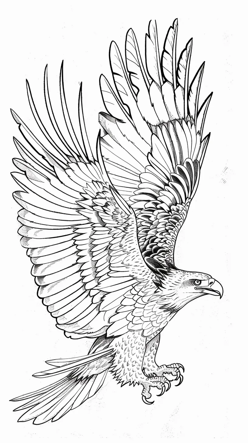 Dibujos para colorear e imprimir Eagles