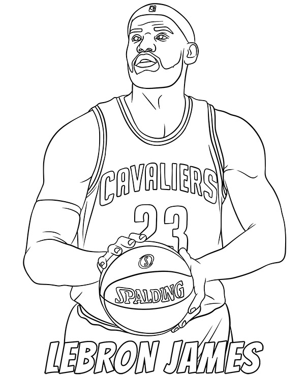 Dibujos para colorear e imprimir Famous Athletes