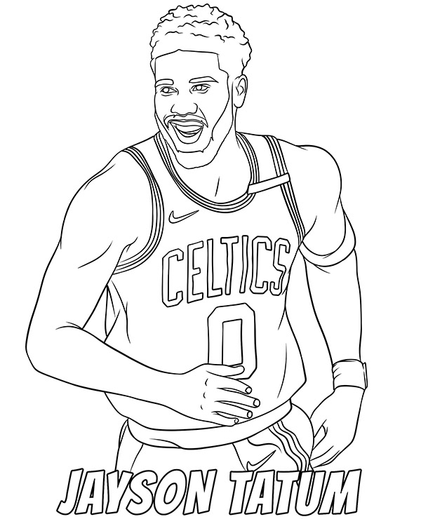 Dibujos para colorear e imprimir Famous Athletes