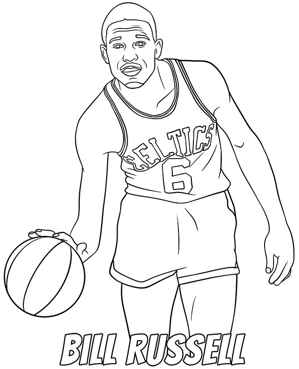 Dibujos para colorear e imprimir Famous Athletes