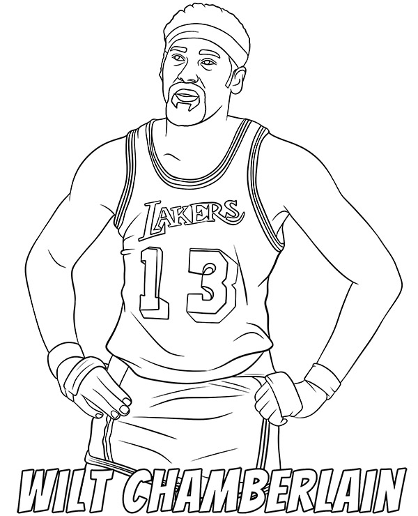 Dibujos para colorear e imprimir Famous Athletes