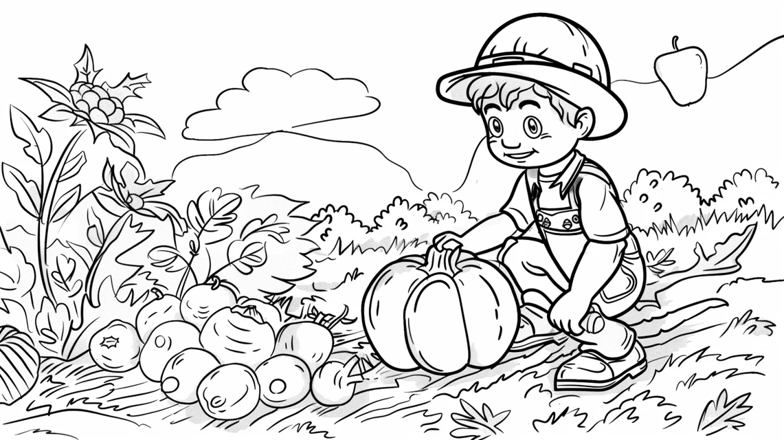 Dibujos para colorear e imprimir Farmer