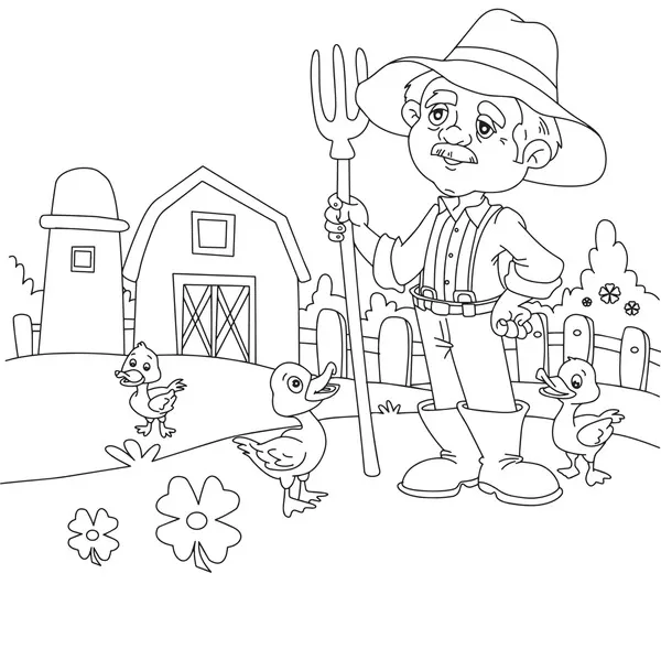 Dibujos para colorear e imprimir Farmer