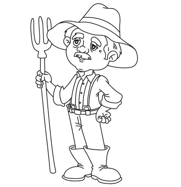 Dibujos para colorear e imprimir Farmer