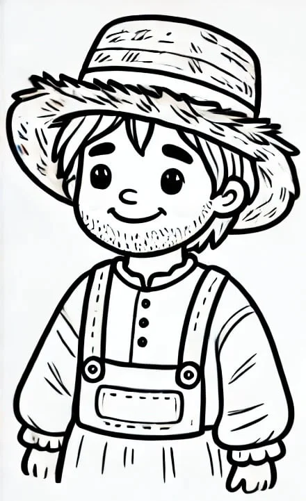 Dibujos para colorear e imprimir Farmer