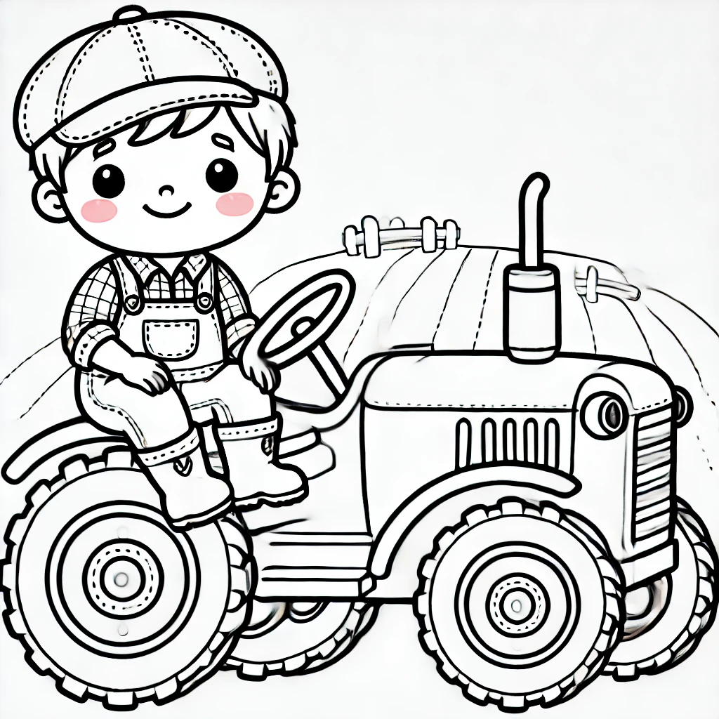 Dibujos para colorear e imprimir Farmer