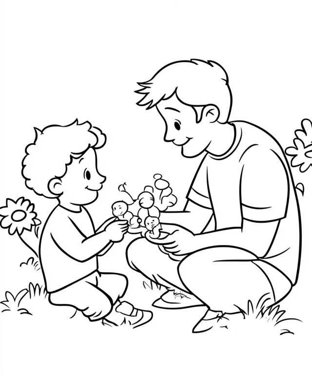 Dibujos para colorear e imprimir Fathers Day