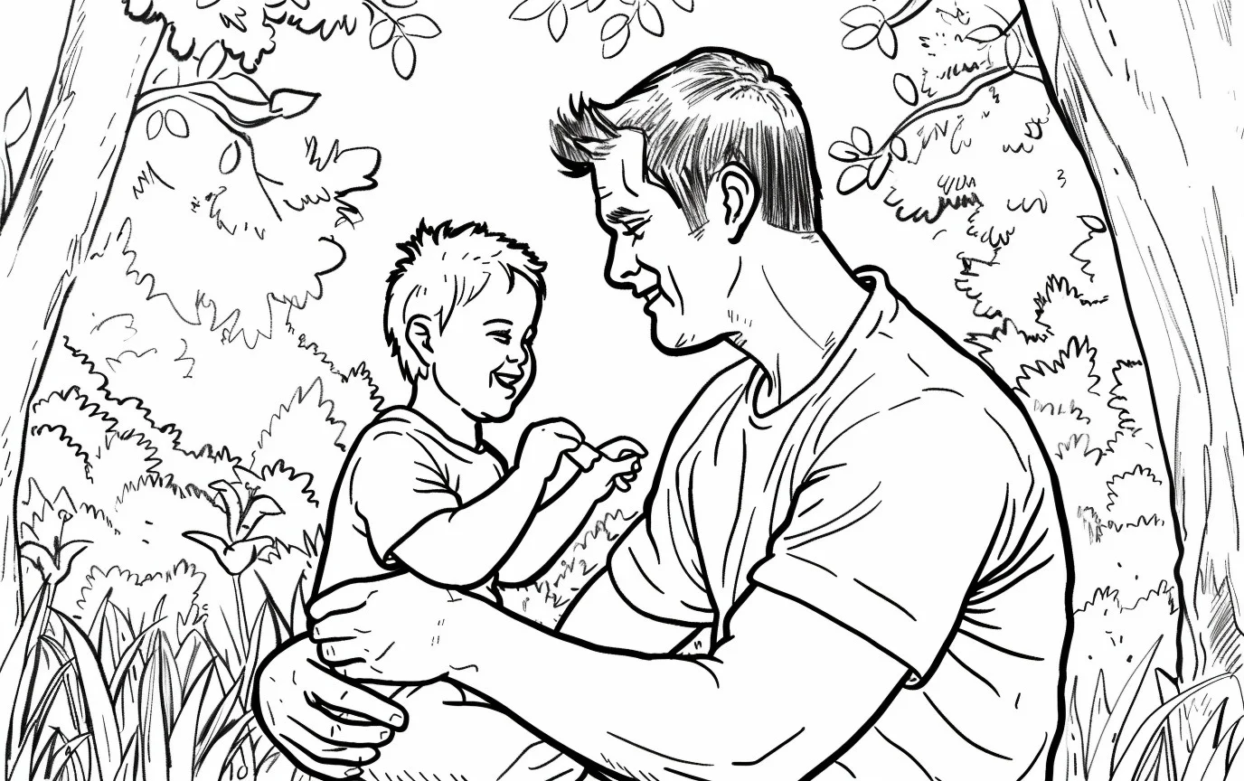 Dibujos para colorear e imprimir Fathers Day