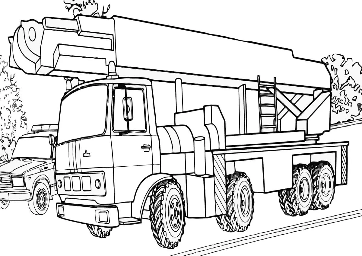 Dibujos para colorear e imprimir Fire Truck